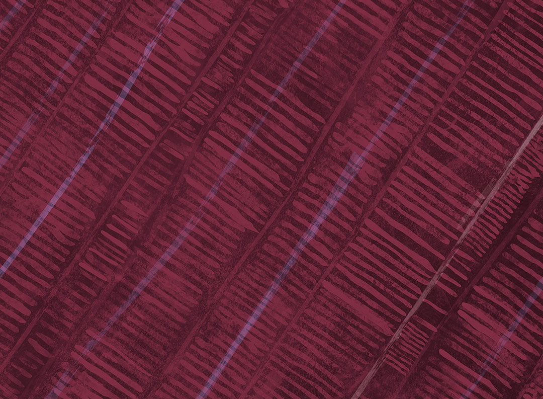Burgundy diagonal lines wall mural