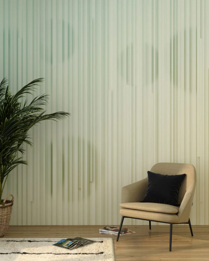 Wall Mural Halo for the living room - kith2kin.com Geometry with circles 3D wall mural for the living room