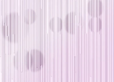 Geometry with circles 3D wall mural in purple shade