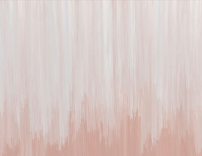 Powder pink paint strokes wall mural