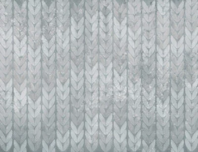 Gray-blue knitted texture patterned wallpaper