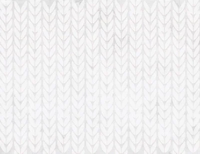 White knitted texture patterned wallpaper