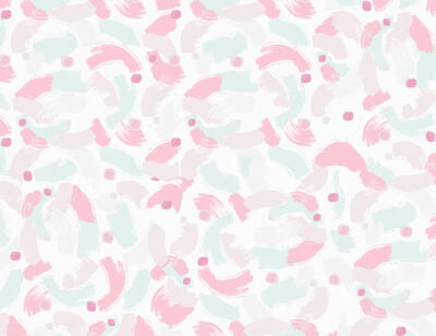 Art wallpaper with chaotic bright brush strokes
