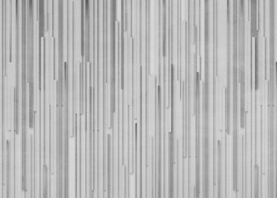 Gray geometric panels 3D wall mural