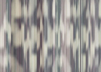 Modern wall mural with gradient abstract stripes