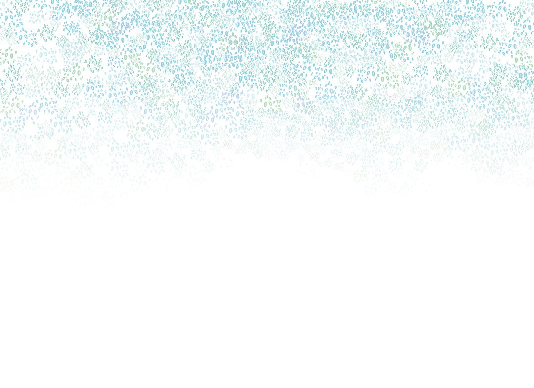 Blue bubbles ombre wall mural