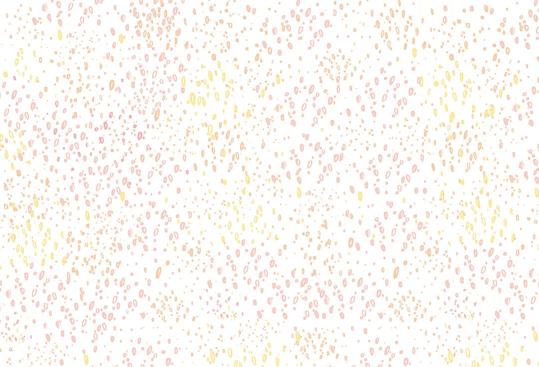 Colorful bubbles gradient wall mural