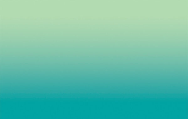 Lime green and turquoise gradient ombre wall mural