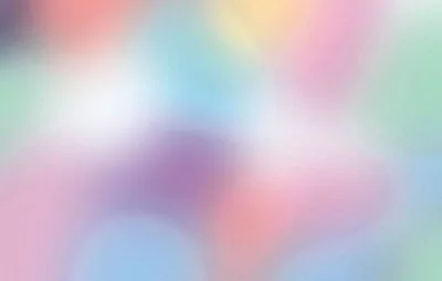 Rainbow gradient ombre wall mural