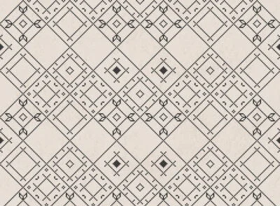 Patterned wallpaper with Ukrainian traditional ornament
