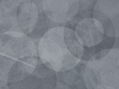 Abstract geometric blue wall mural with the texture of leaves