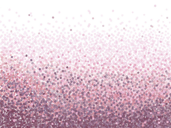 Gradient pink confetti wall mural