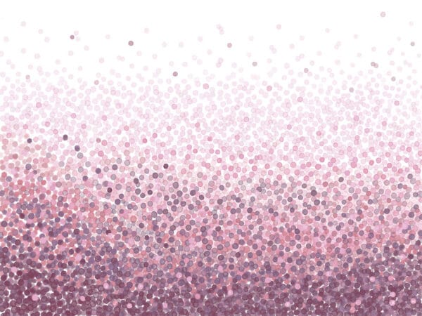 Gradient pink confetti wall mural