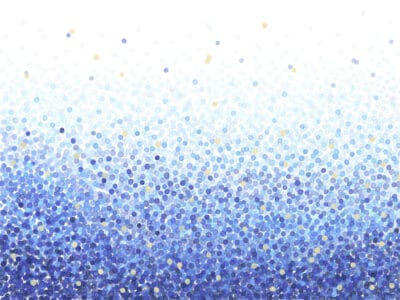 Gradient blue confetti wall mural