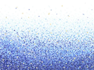 Gradient blue confetti wall mural