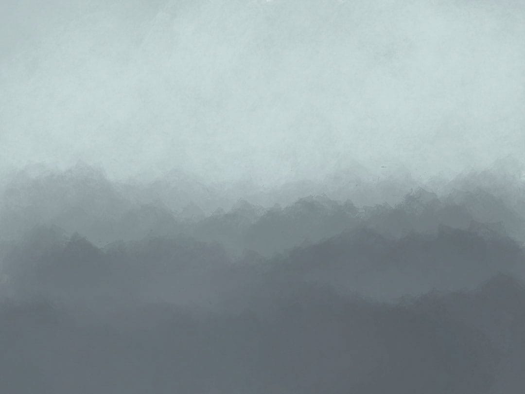 Mint watercolor gradient wall mural