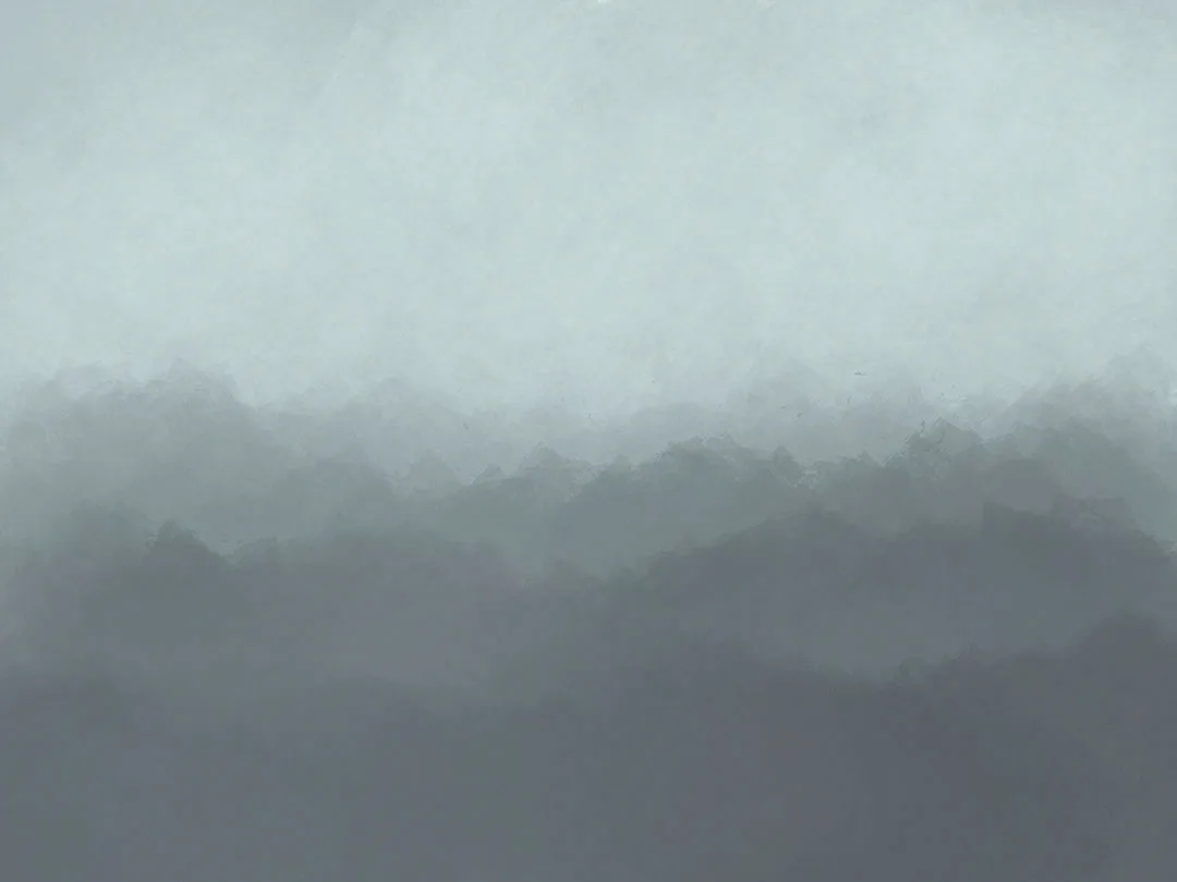 Mint watercolor gradient wall mural