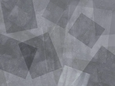 Gray abstract geometric wall mural